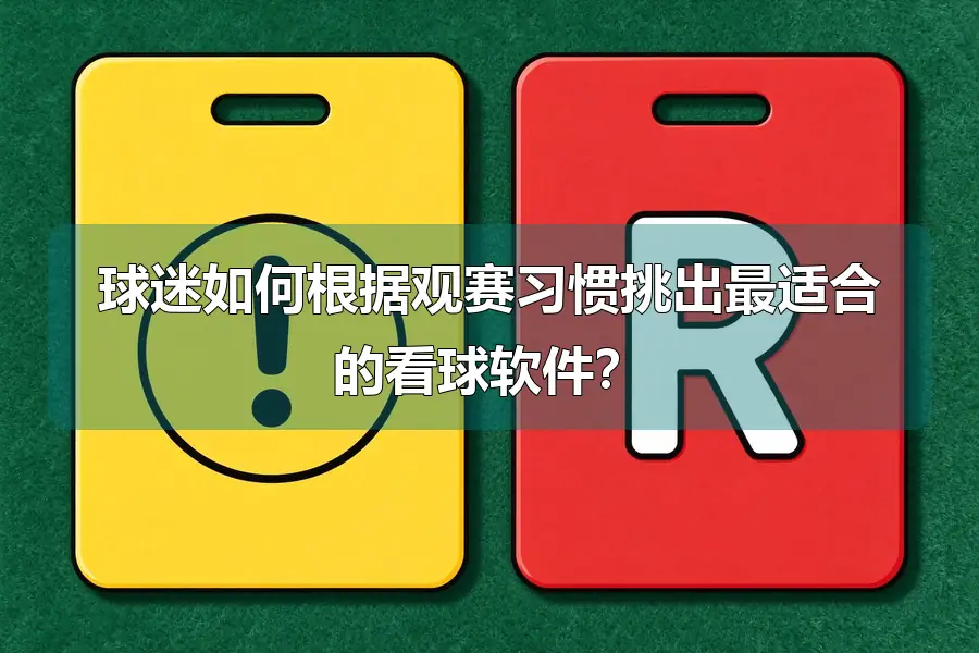 球迷如何根据观赛习惯挑出最适合的看球软件?